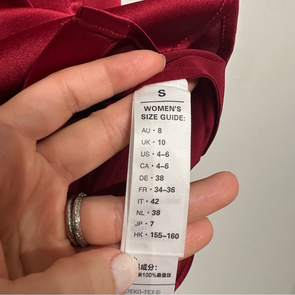 Lily Silk Basic Concealed Placket Silk Shirt Blou… - image 8